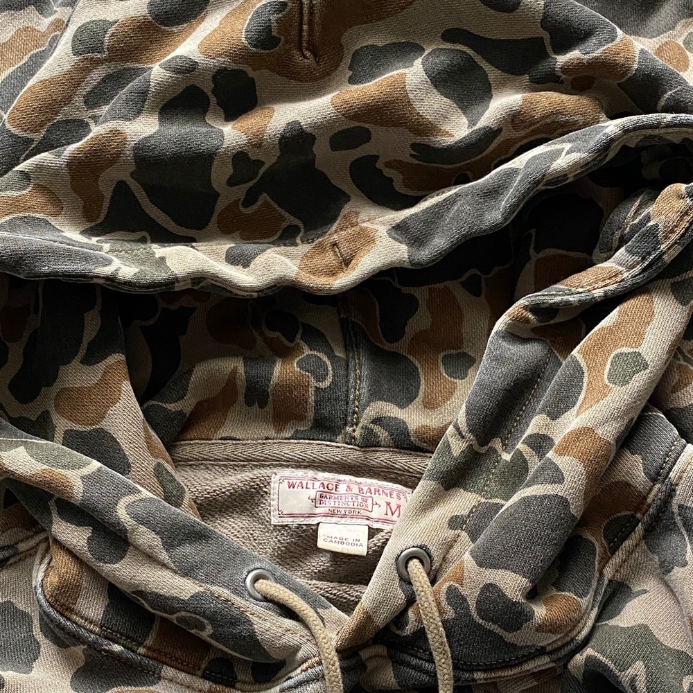 Wallace & Barnes Men's Camouflage Hoodie
